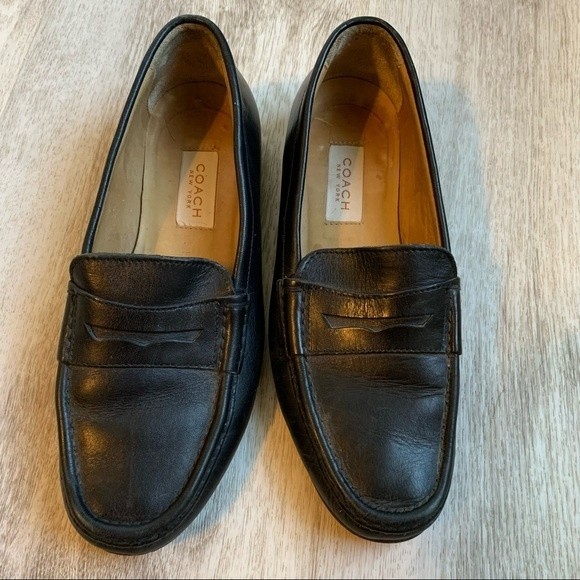 Coach Penny Loafers Shoes, Size 8 1/2 - Picture 1 of 6